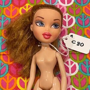 Bratz Slumber Party Megan Doll #C80 Lot 9 Nude Fashion Doll Only